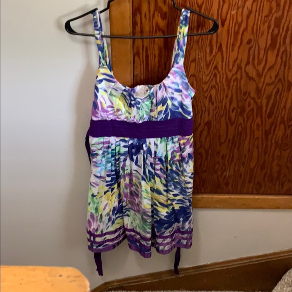Multi colored dress